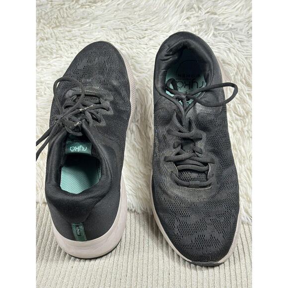 Ryka Frenzy Shoes Womens Size 11M Black Mesh Walking Running Athletic Trainers - Picture 1 of 8